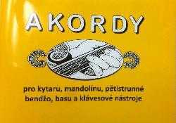 AKORDY pro kytaru, ukulele, mandolínu, banjo, basu a klávesy